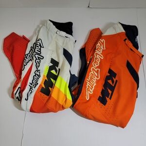 KTM Troy Lee Designs Racing Pants Size 34 Two Set
